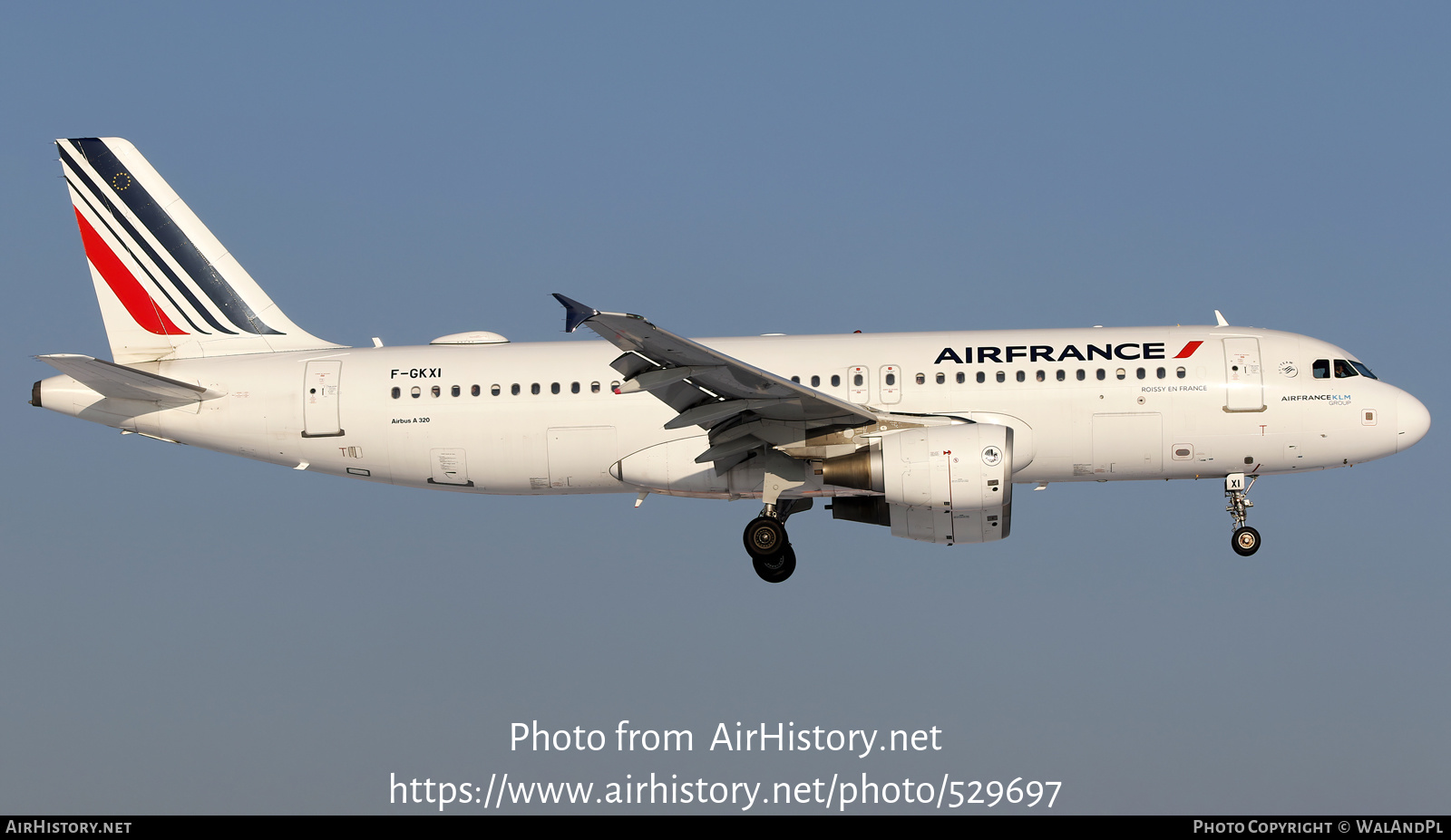 Aircraft Photo of F-GKXI | Airbus A320-214 | Air France | AirHistory.net #529697