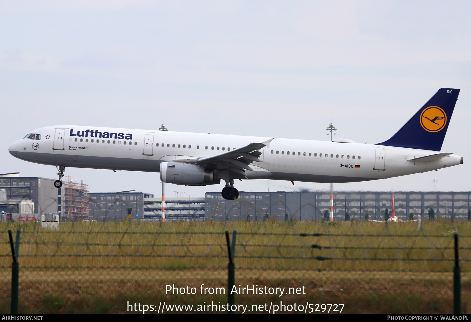 Aircraft Photo of D-AISK | Airbus A321-231 | Lufthansa | AirHistory.net #529727