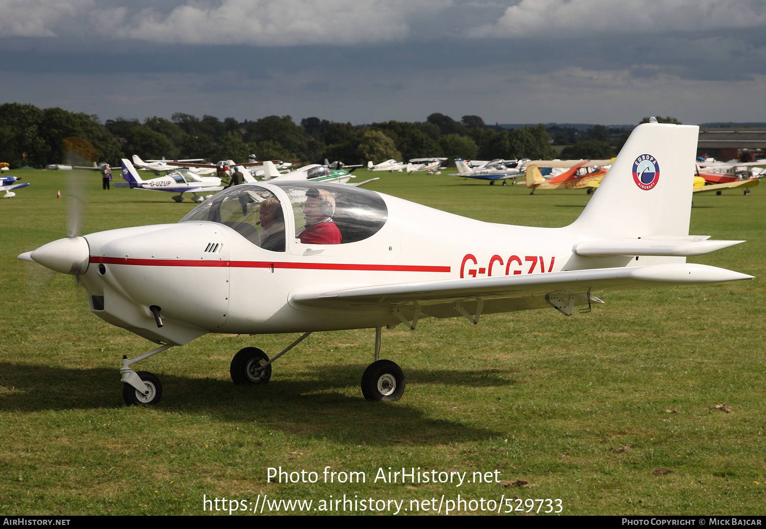 Aircraft Photo of G-CGZV | Europa Aircraft Europa XS | AirHistory.net #529733