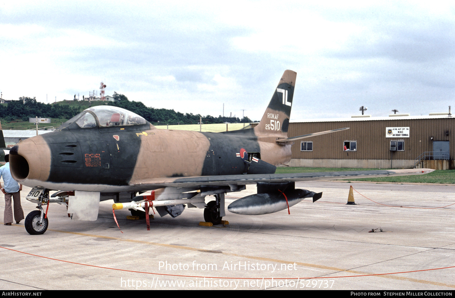 Aircraft Photo of 52-5510 / 25510 | North American F-86F Sabre | South Korea - Air Force | AirHistory.net #529737