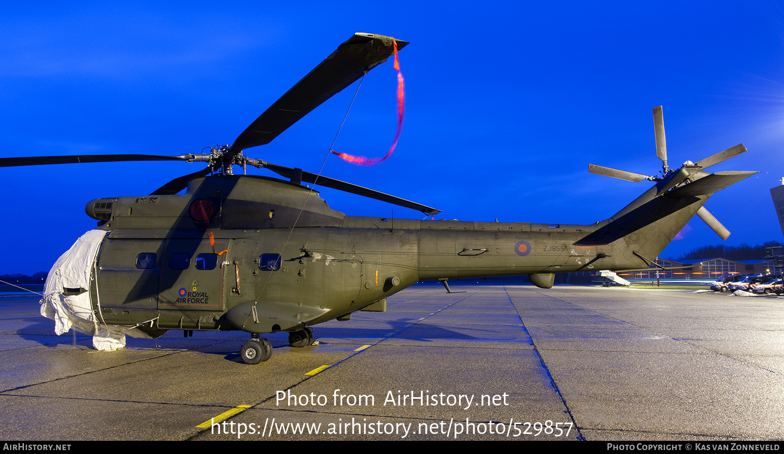 Aircraft Photo of ZJ955 | Aerospatiale SA-330E Puma HC2 | UK - Air Force | AirHistory.net #529857