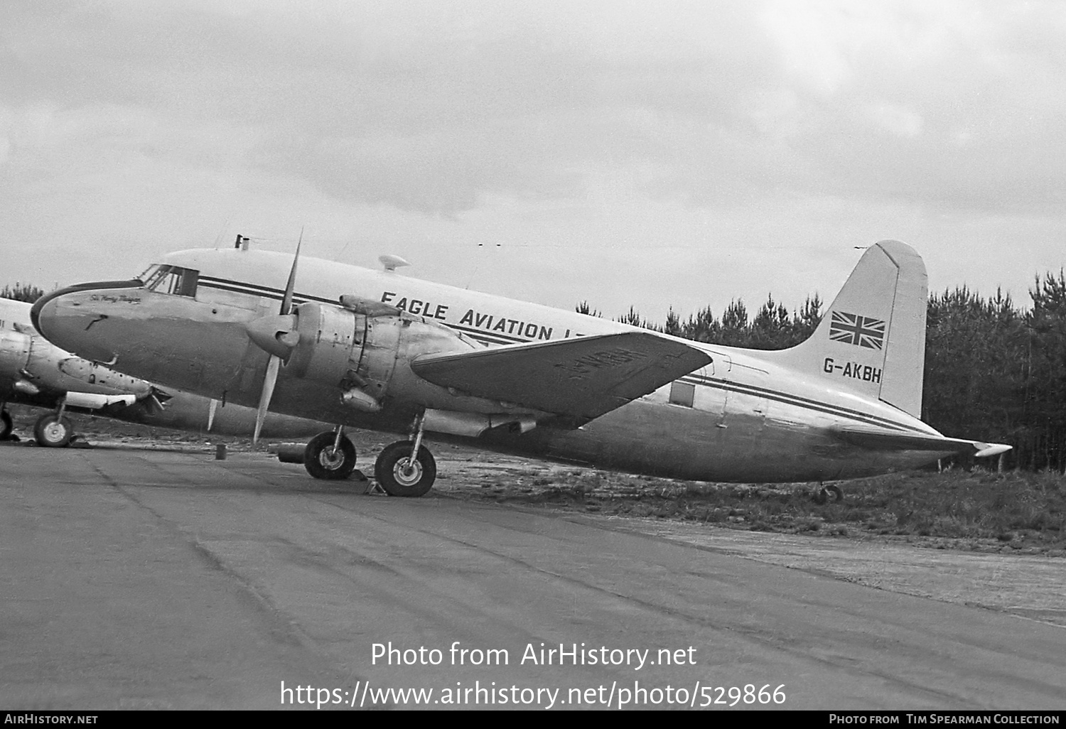 Aircraft Photo of G-AKBH | Vickers 610 Viking 3B | Eagle Aviation | AirHistory.net #529866