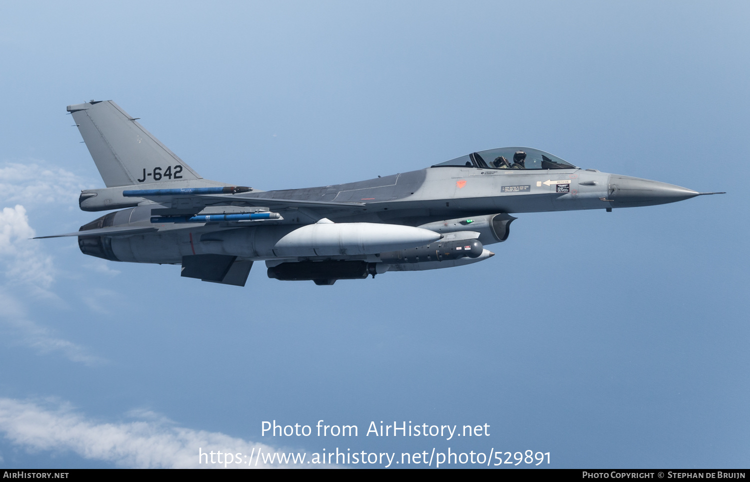 Aircraft Photo of J-642 | General Dynamics F-16AM Fighting Falcon | Netherlands - Air Force | AirHistory.net #529891