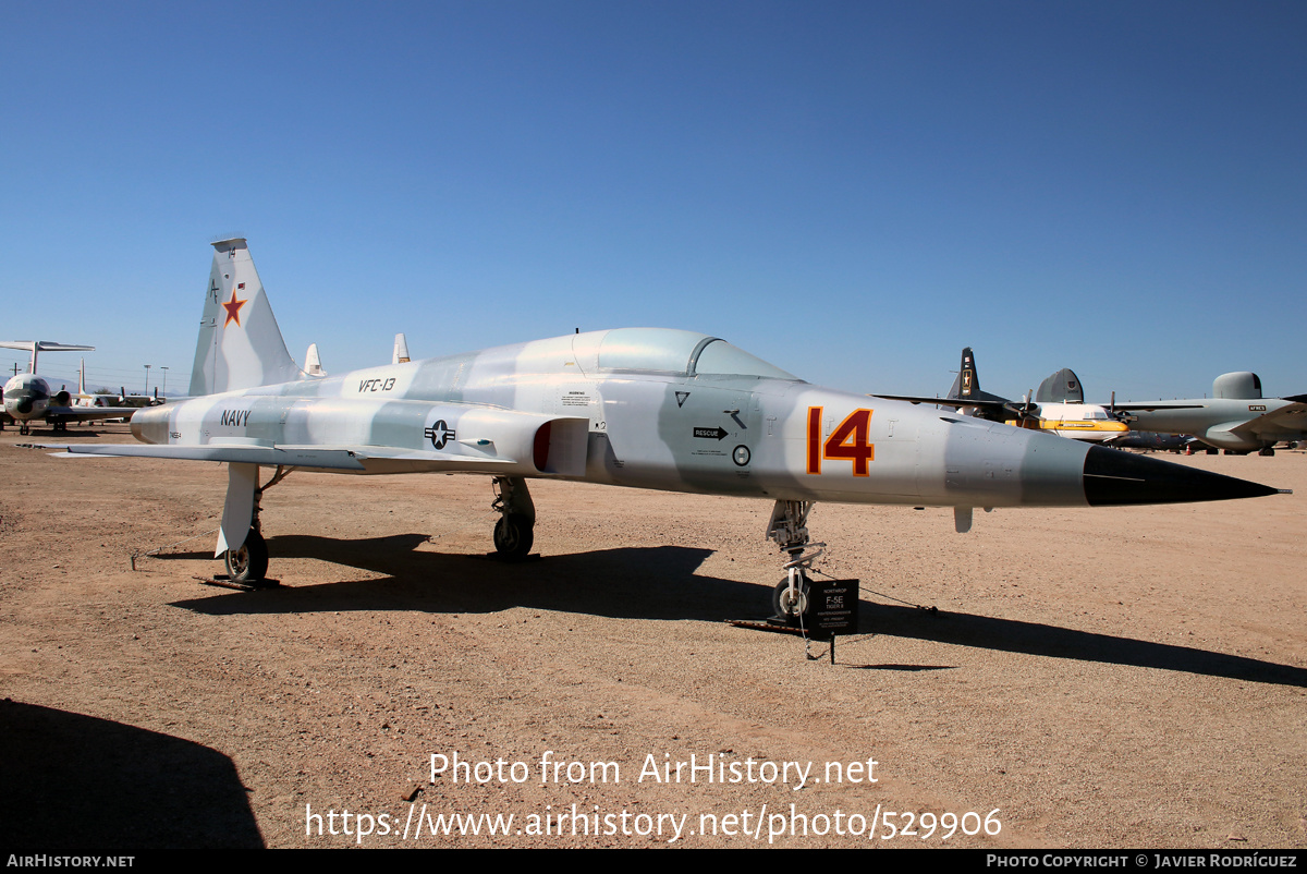 Aircraft Photo of 741564 | Northrop F-5N Tiger II | USA - Navy | AirHistory.net #529906