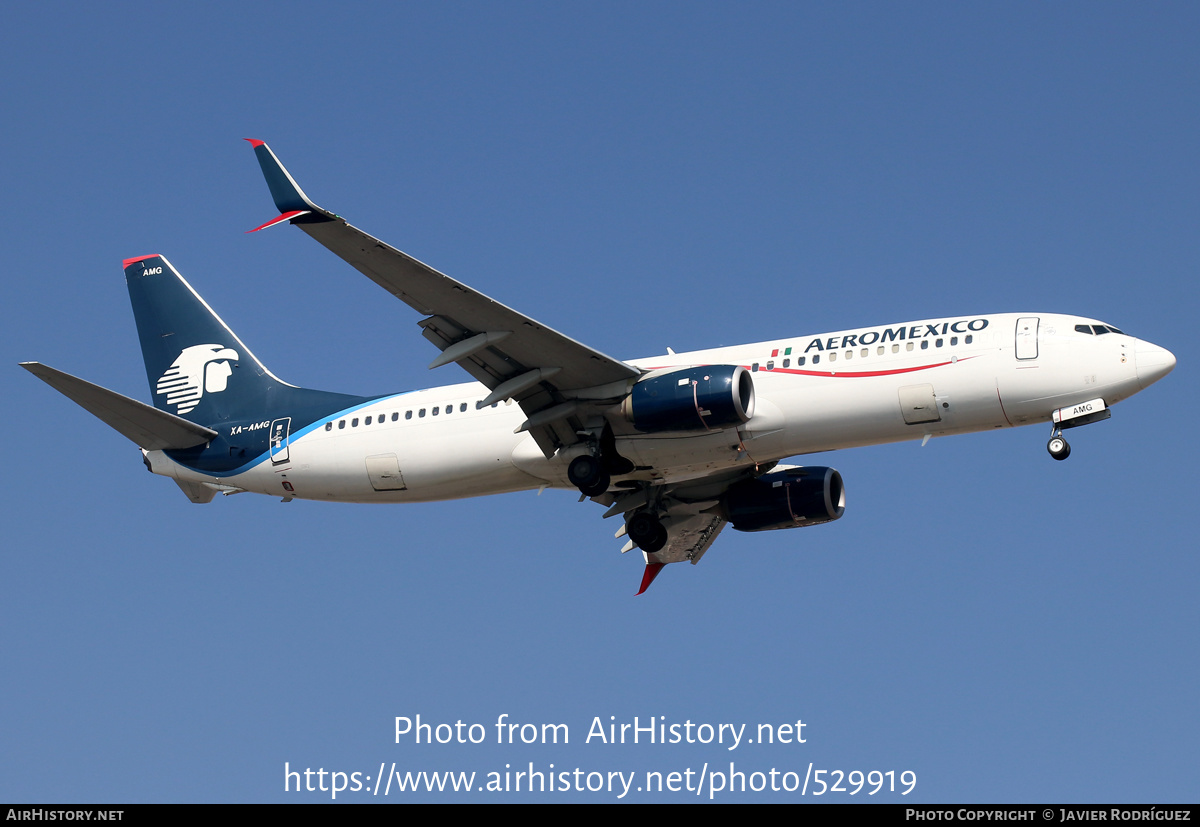 Aircraft Photo of XA-AMG | Boeing 737-81D | AeroMéxico | AirHistory.net #529919