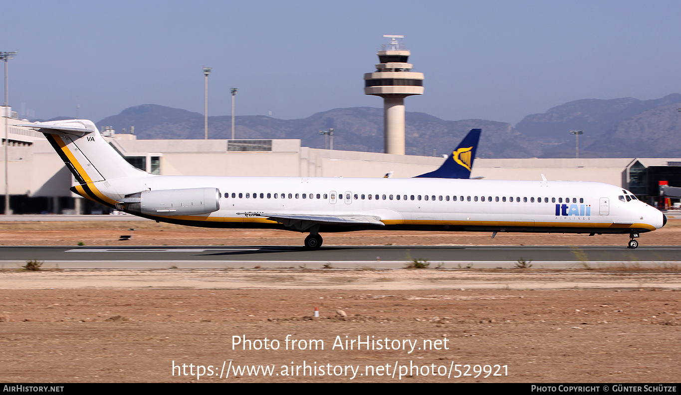 Aircraft Photo of I-DAVA | McDonnell Douglas MD-82 (DC-9-82) | ItAli Airlines | AirHistory.net #529921