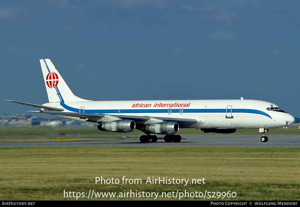 Aircraft Photo of 3D-ADV | McDonnell Douglas DC-8-54AF Jet Trader | African International Airways | AirHistory.net #529960