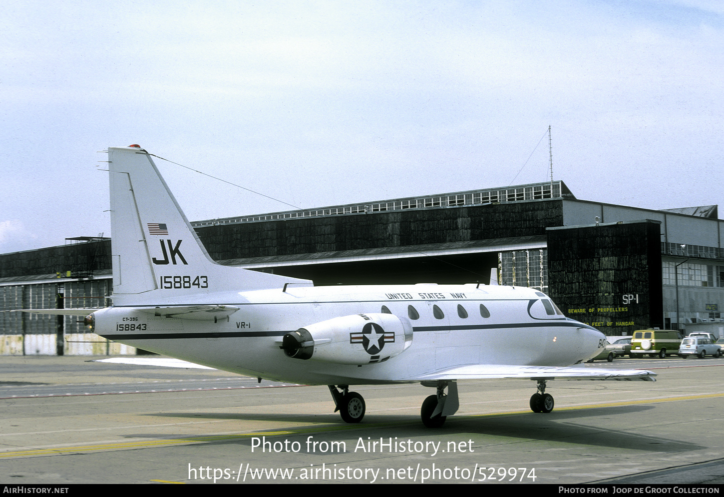 Aircraft Photo of 158843 | North American Rockwell CT-39G | USA - Navy | AirHistory.net #529974