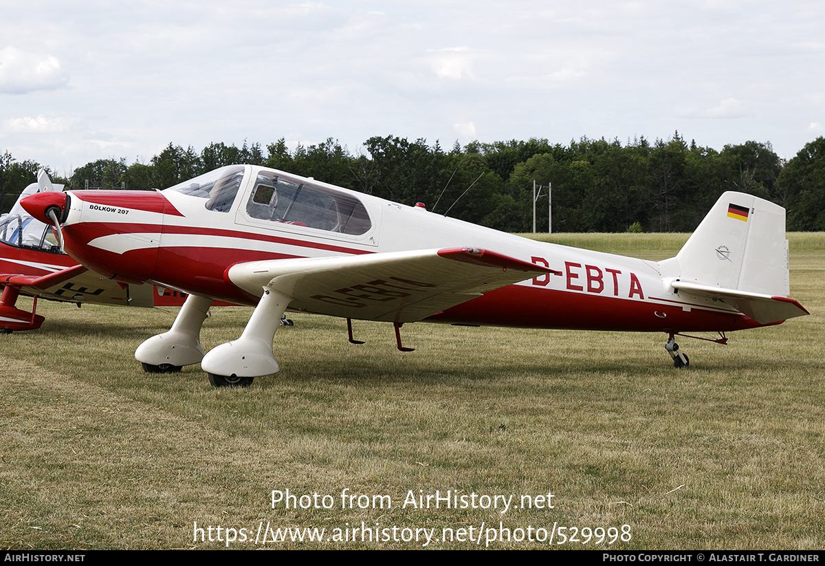 Aircraft Photo of D-EBTA | Bolkow BO-207 | AirHistory.net #529998