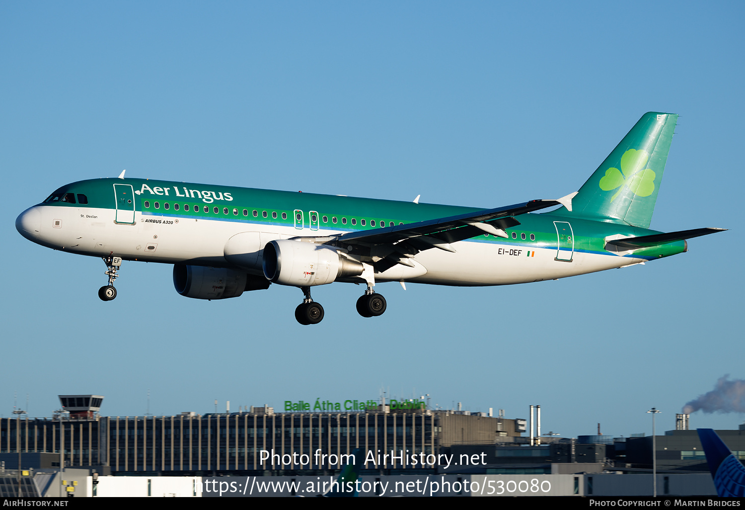 Aircraft Photo of EI-DEF | Airbus A320-214 | Aer Lingus | AirHistory.net #530080