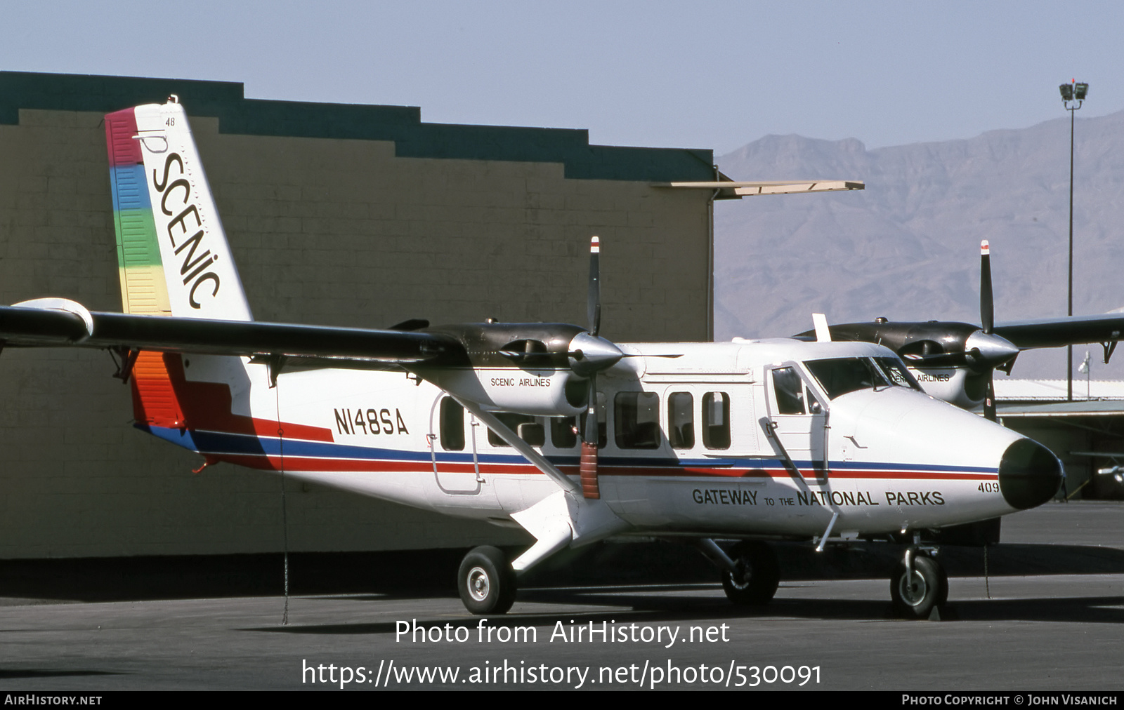 Aircraft Photo of N148SA | De Havilland Canada DHC-6-300 VistaLiner | Scenic Airlines | AirHistory.net #530091