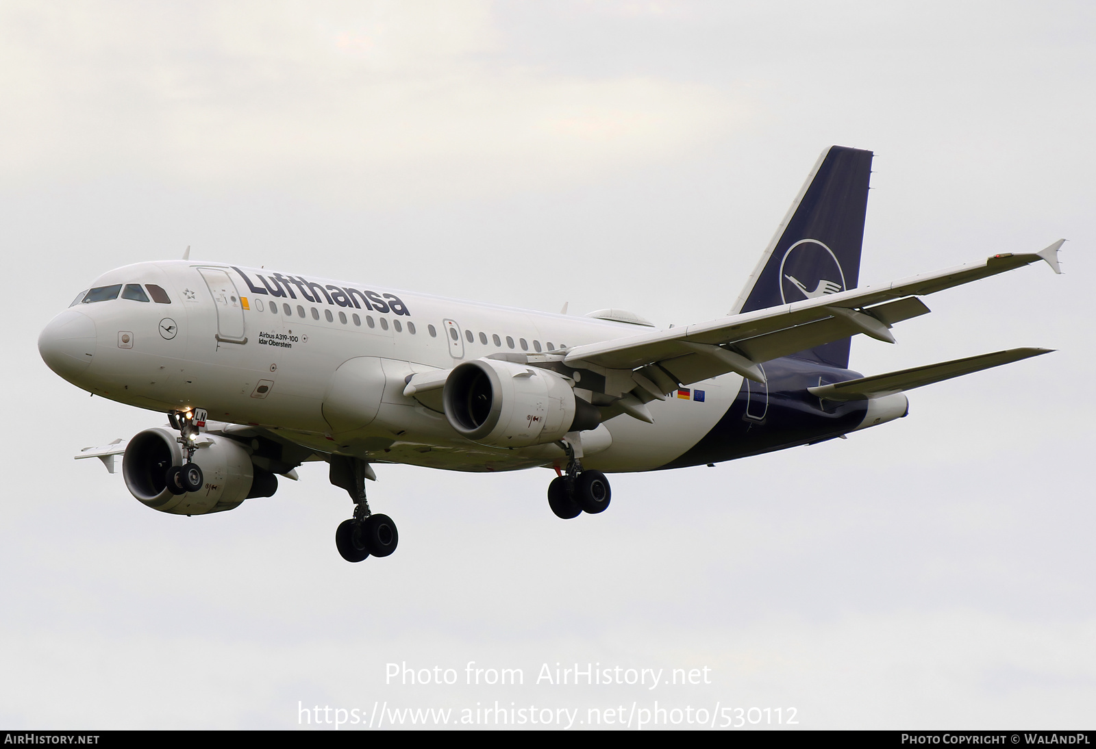 Aircraft Photo of D-AILN | Airbus A319-114 | Lufthansa | AirHistory.net #530112