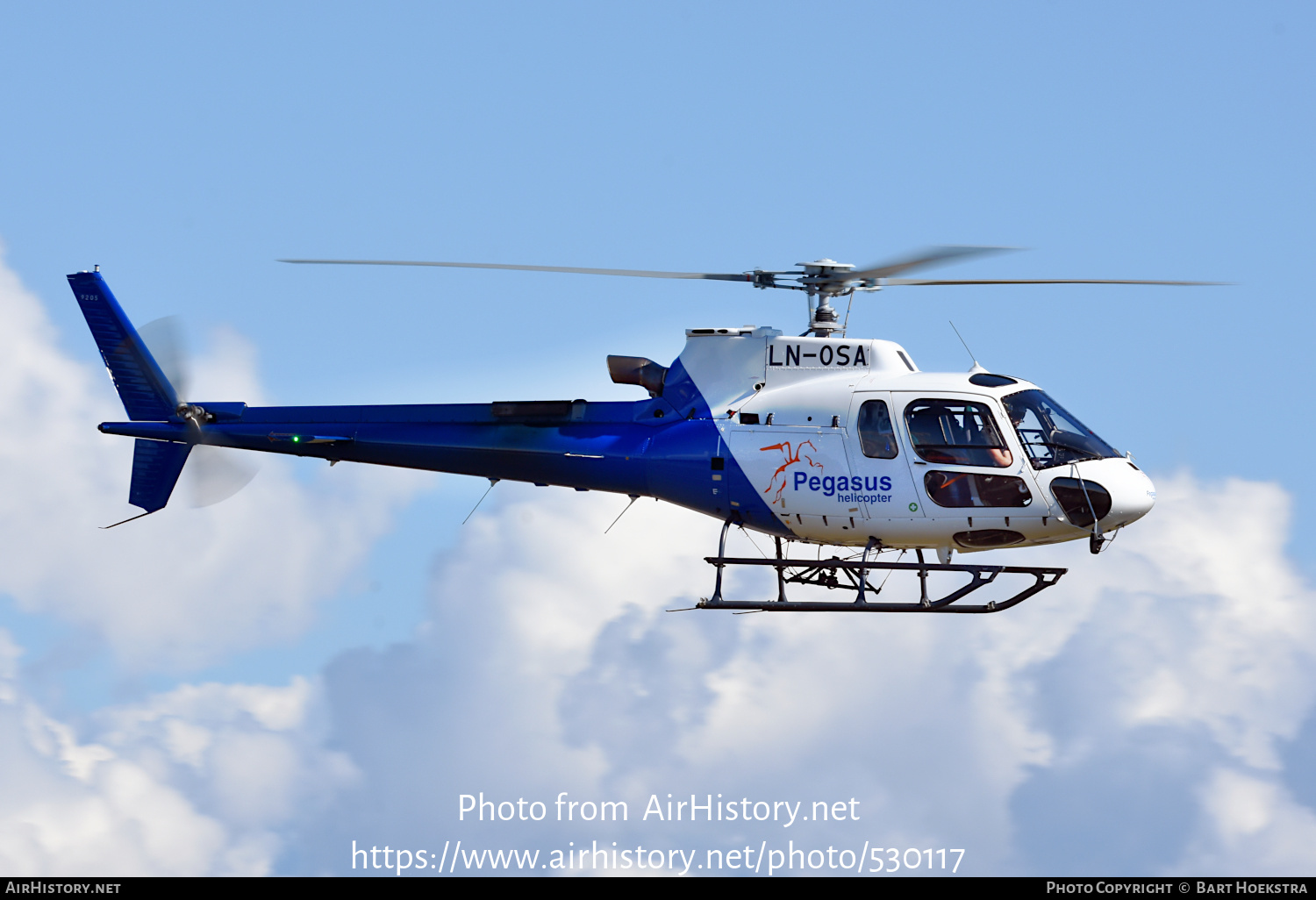 Aircraft Photo of LN-OSA | Aerospatiale AS-350B-3 Ecureuil | Pegasus Helicopter | AirHistory.net #530117