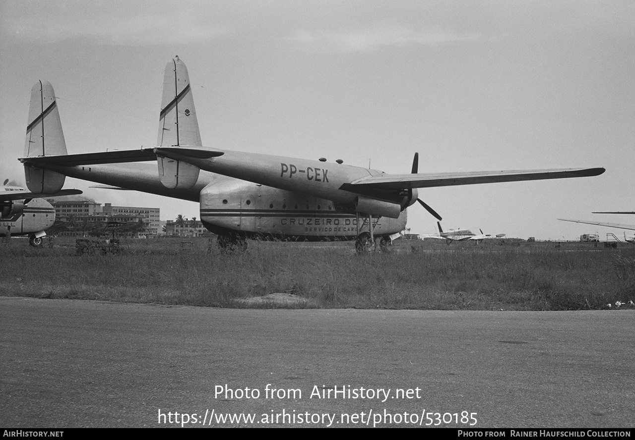 Aircraft Photo of PP-CEK | Fairchild C-82A Packet | Cruzeiro do Sul | AirHistory.net #530185