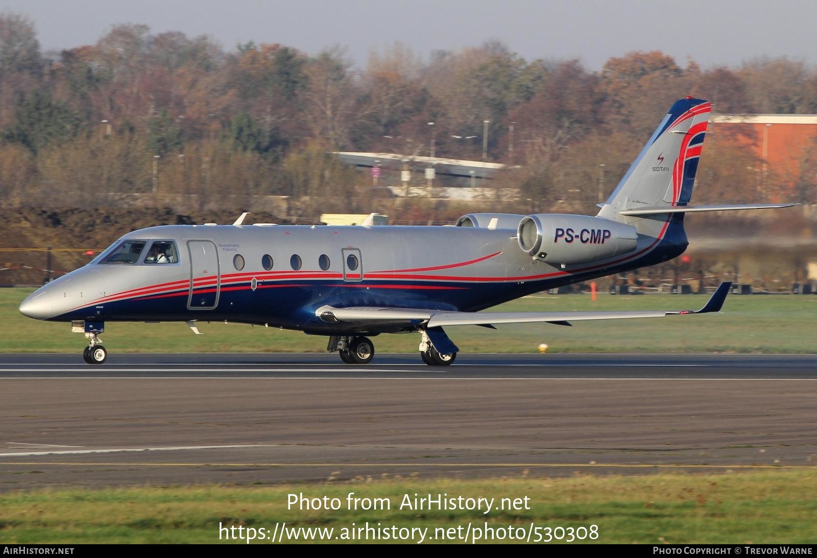 Aircraft Photo of PS-CMP | Gulfstream Aerospace G150 | SOTAN - Sociedade de Táxi Aéreo do Nordeste | AirHistory.net #530308