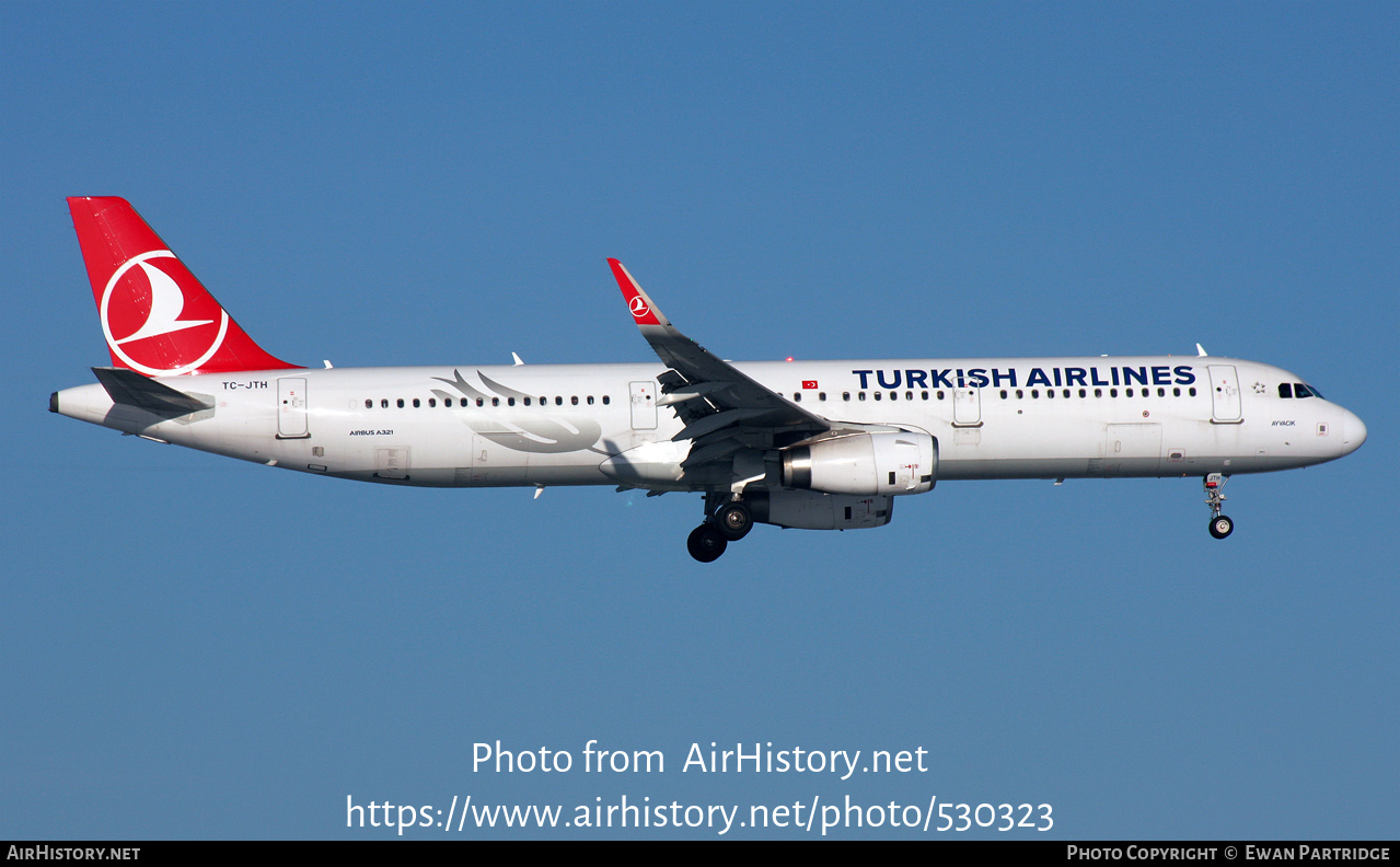 Aircraft Photo of TC-JTH | Airbus A321-231 | Turkish Airlines | AirHistory.net #530323