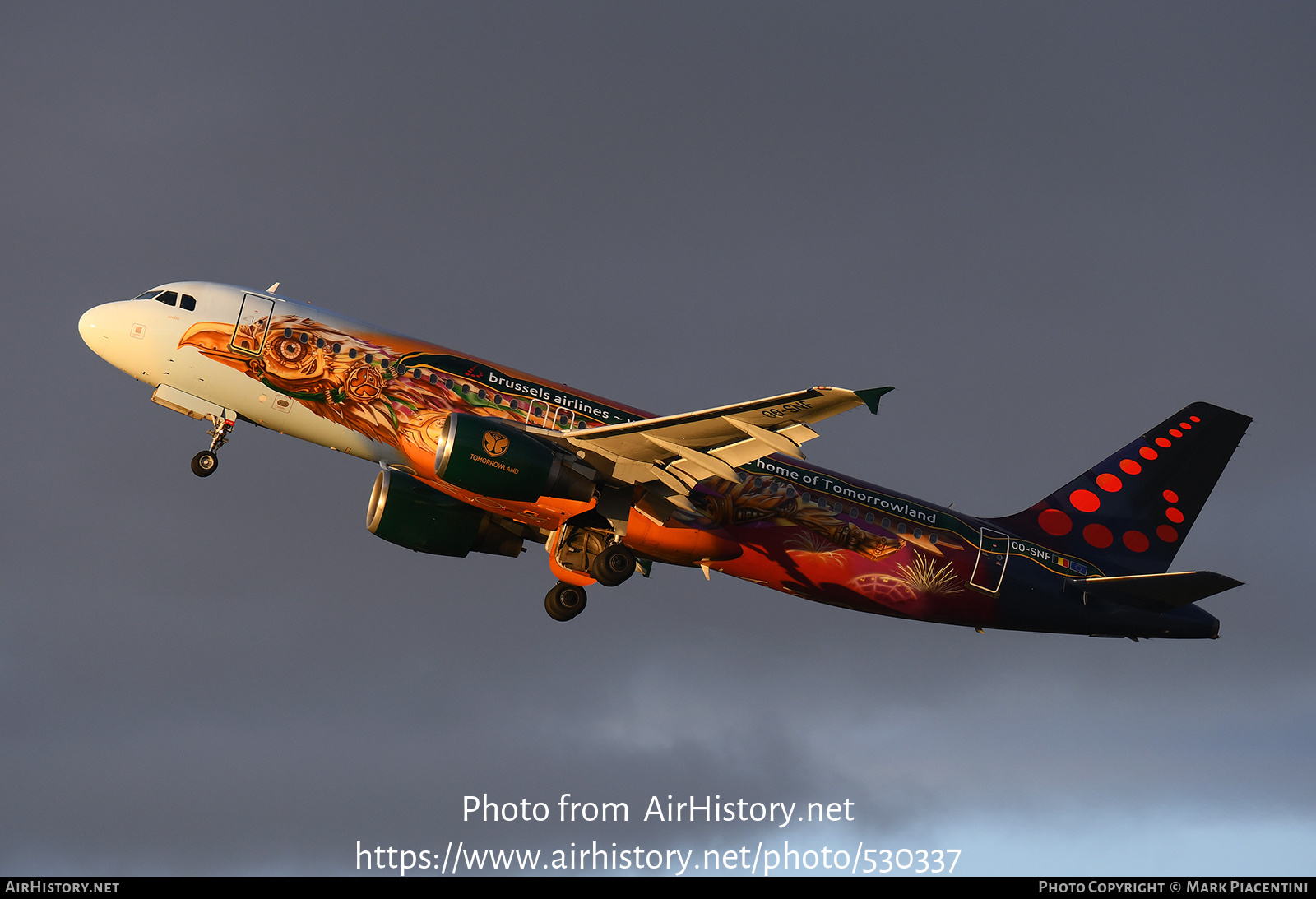 Aircraft Photo of OO-SNF | Airbus A320-214 | Brussels Airlines | AirHistory.net #530337