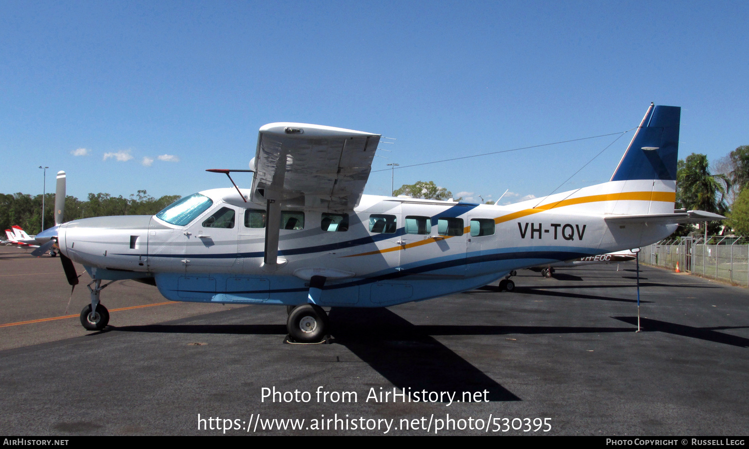 Aircraft Photo of VH-TQV | Cessna 208B Grand Caravan EX | AirHistory.net #530395