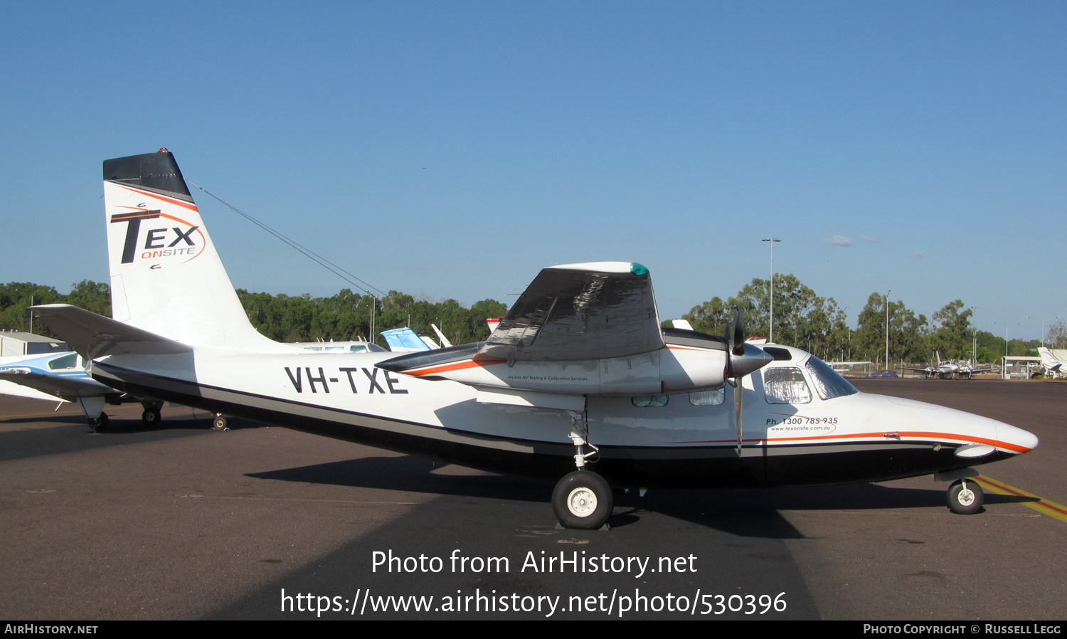 Aircraft Photo of VH-TXE | Aero Commander 500U Shrike Commander | Tex Onsite | AirHistory.net #530396