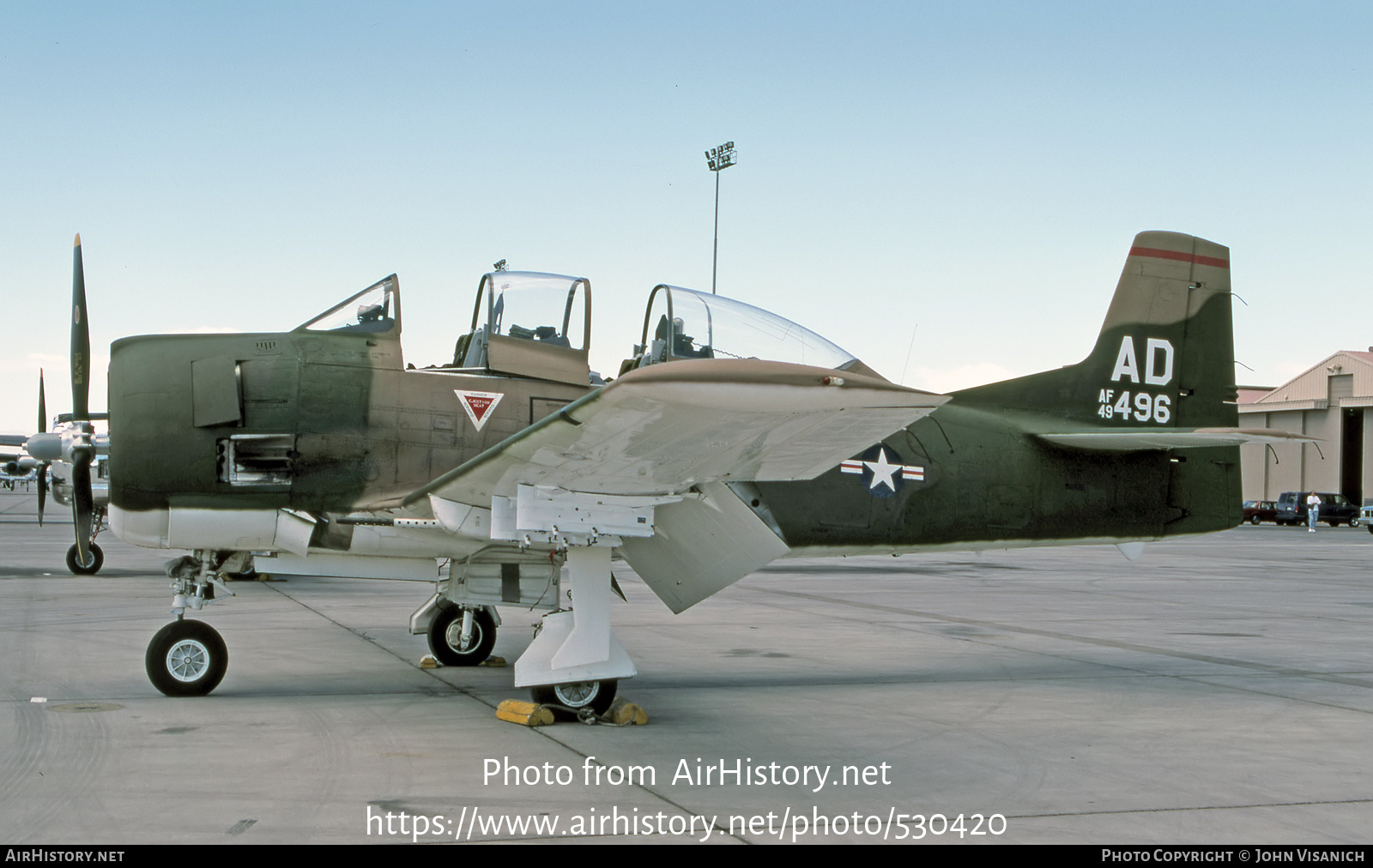 Aircraft Photo of N2496 / AF49-496 | North American T-28A Trojan | USA - Air Force | AirHistory.net #530420