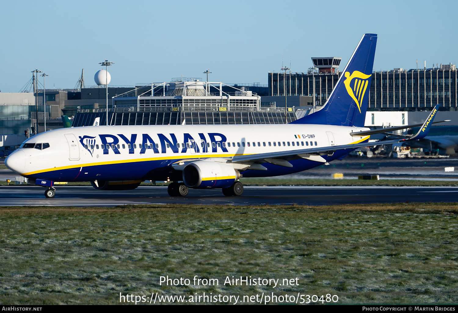 Aircraft Photo of EI-DWP | Boeing 737-8AS | Ryanair | AirHistory.net #530480