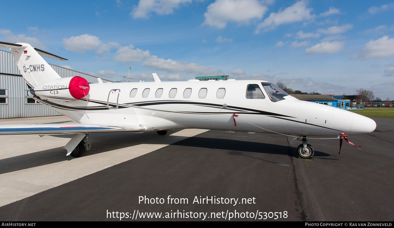 Aircraft Photo of D-CMHS | Cessna 525B CitationJet CJ3 | AirHistory.net #530518