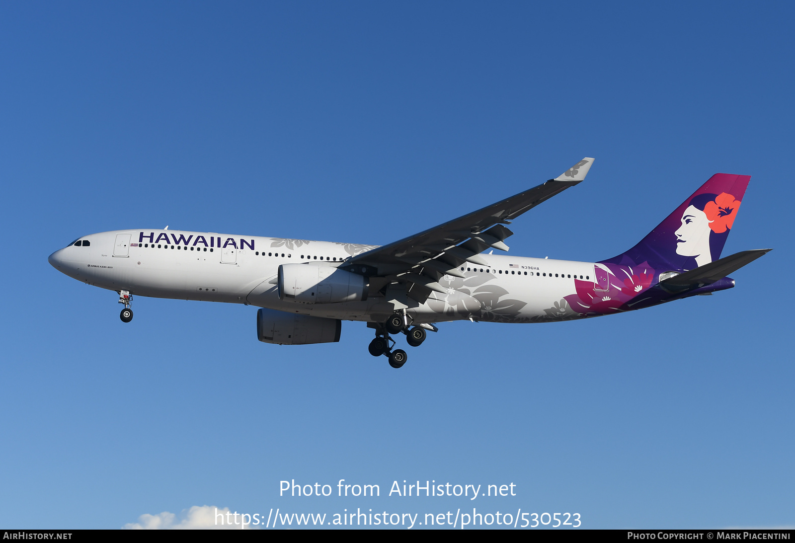 Aircraft Photo of N396HA | Airbus A330-243 | Hawaiian Airlines | AirHistory.net #530523