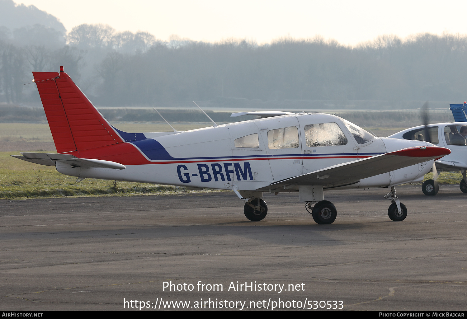 Aircraft Photo of G-BRFM | Piper PA-28-161 Cherokee Warrior II | AirHistory.net #530533