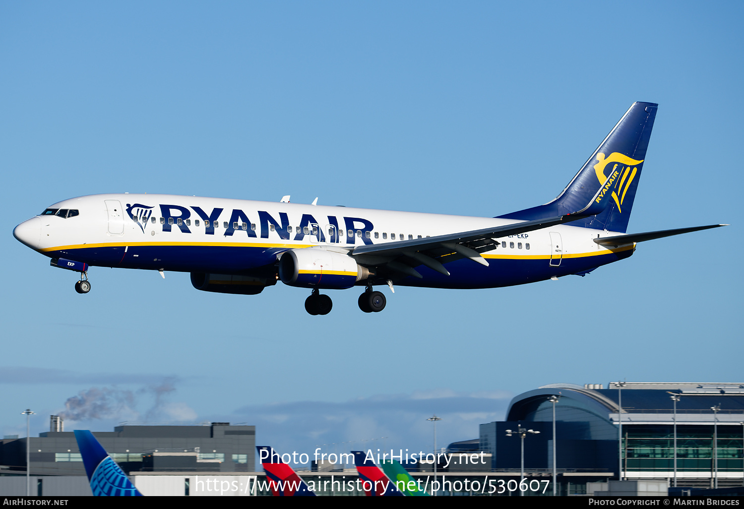 Aircraft Photo of EI-EKP | Boeing 737-8AS | Ryanair | AirHistory.net #530607