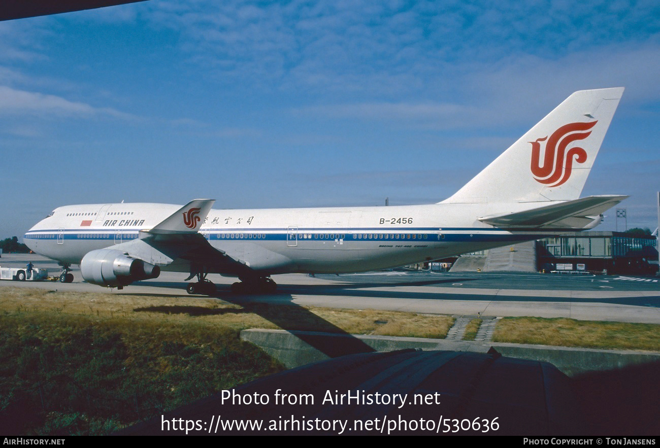 Aircraft Photo of B-2456 | Boeing 747-4J6 | Air China | AirHistory.net #530636