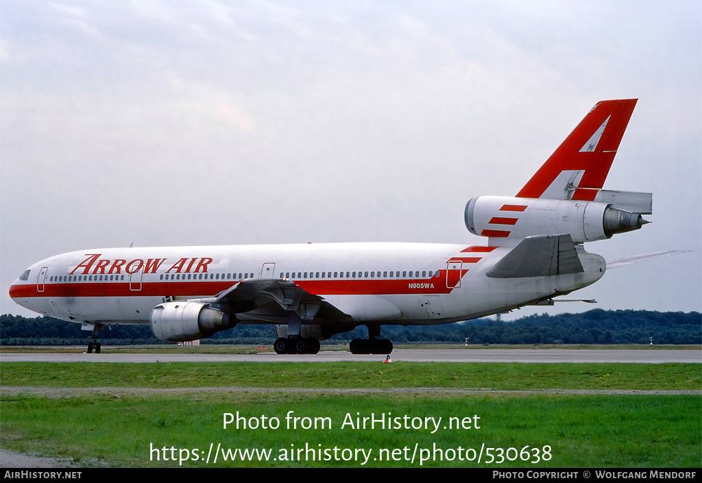 Aircraft Photo of N905WA | McDonnell Douglas DC-10-10 | Arrow Air | AirHistory.net #530638