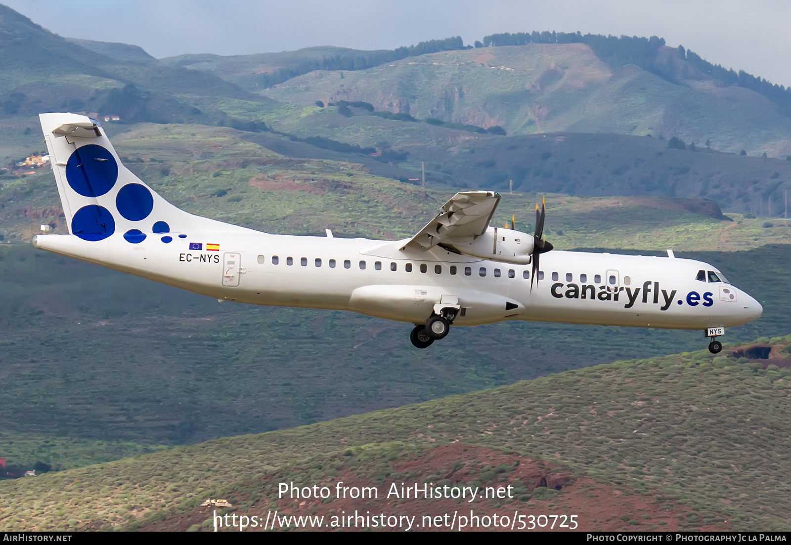 Aircraft Photo of EC-NYS | ATR ATR-72-500 (ATR-72-212A) | AirHistory.net #530725