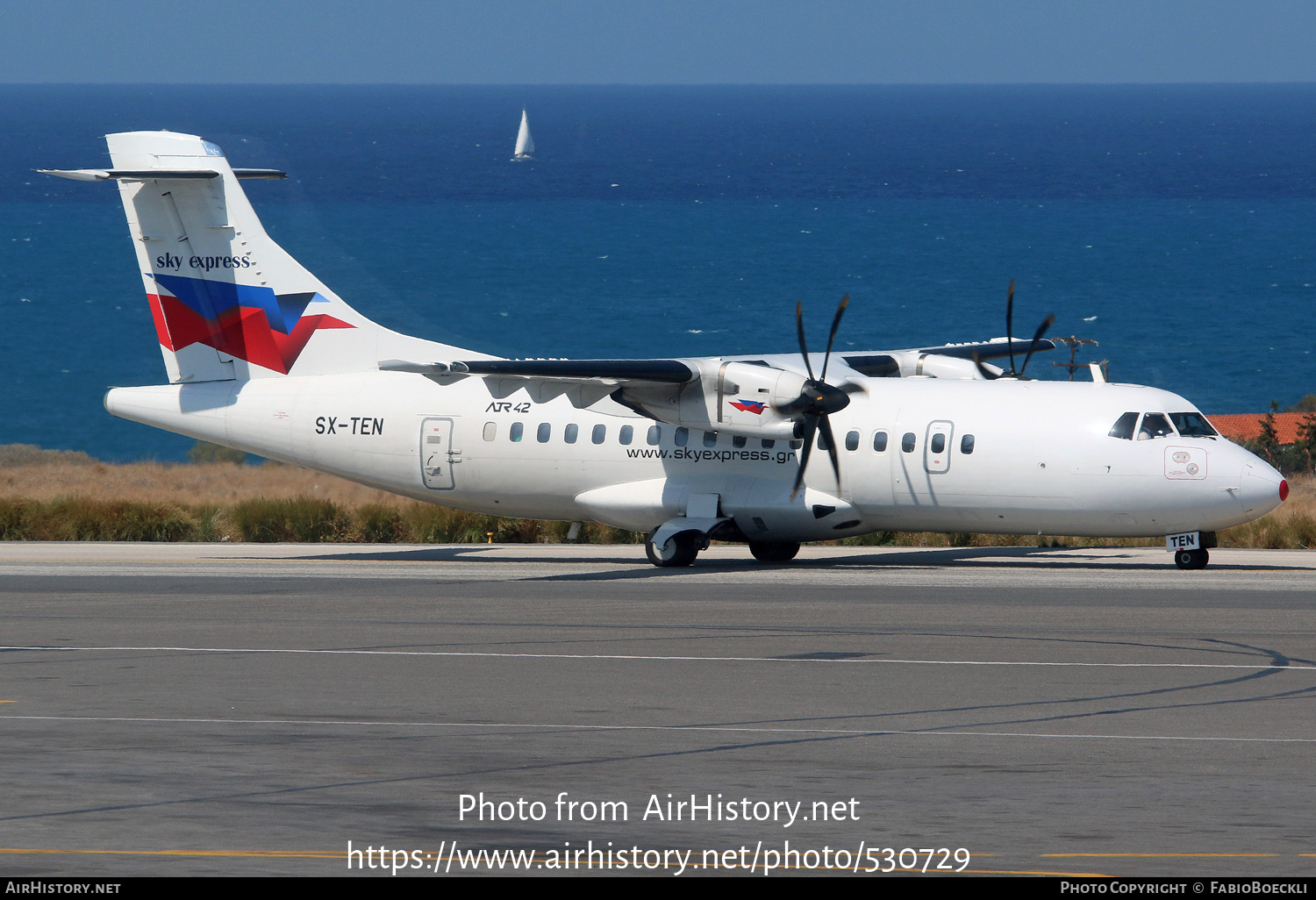 Aircraft Photo of SX-TEN | ATR ATR-42-500 | Sky Express | AirHistory.net #530729