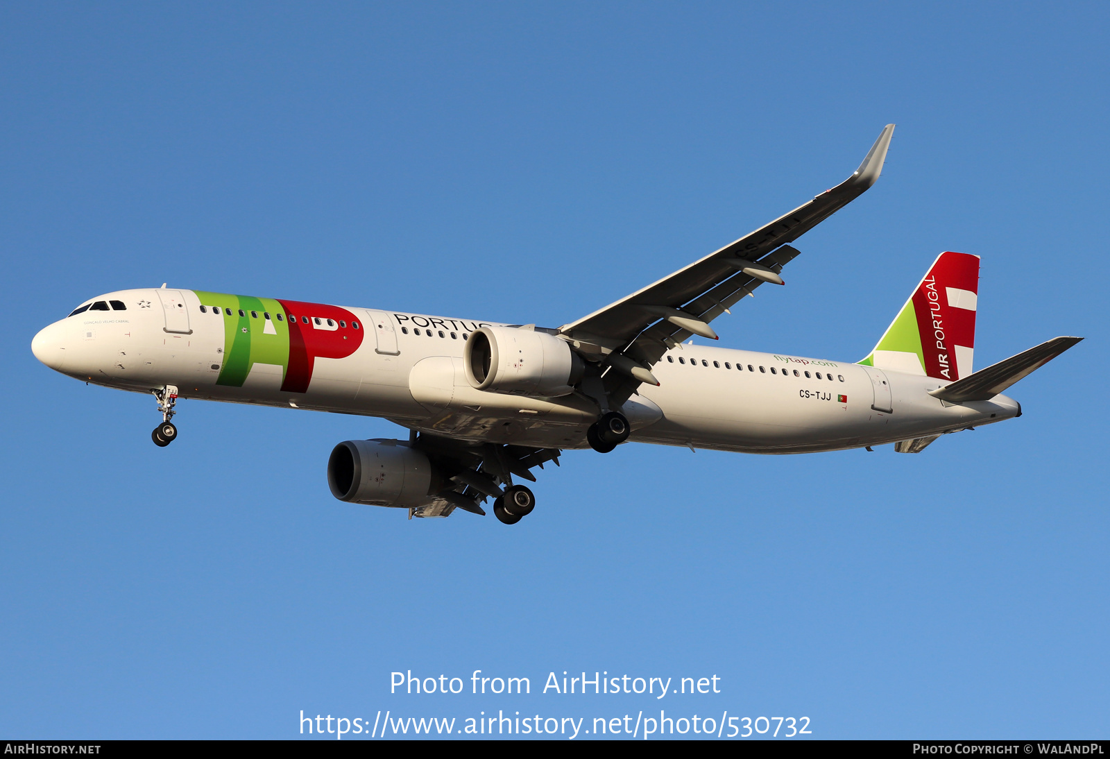 Aircraft Photo of CS-TJJ | Airbus A321-251N | TAP Air Portugal | AirHistory.net #530732