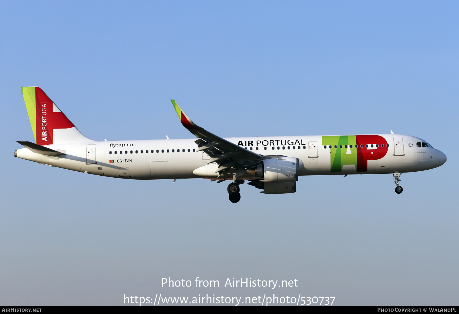 Aircraft Photo of CS-TJN | Airbus A321-251N | TAP Air Portugal | AirHistory.net #530737