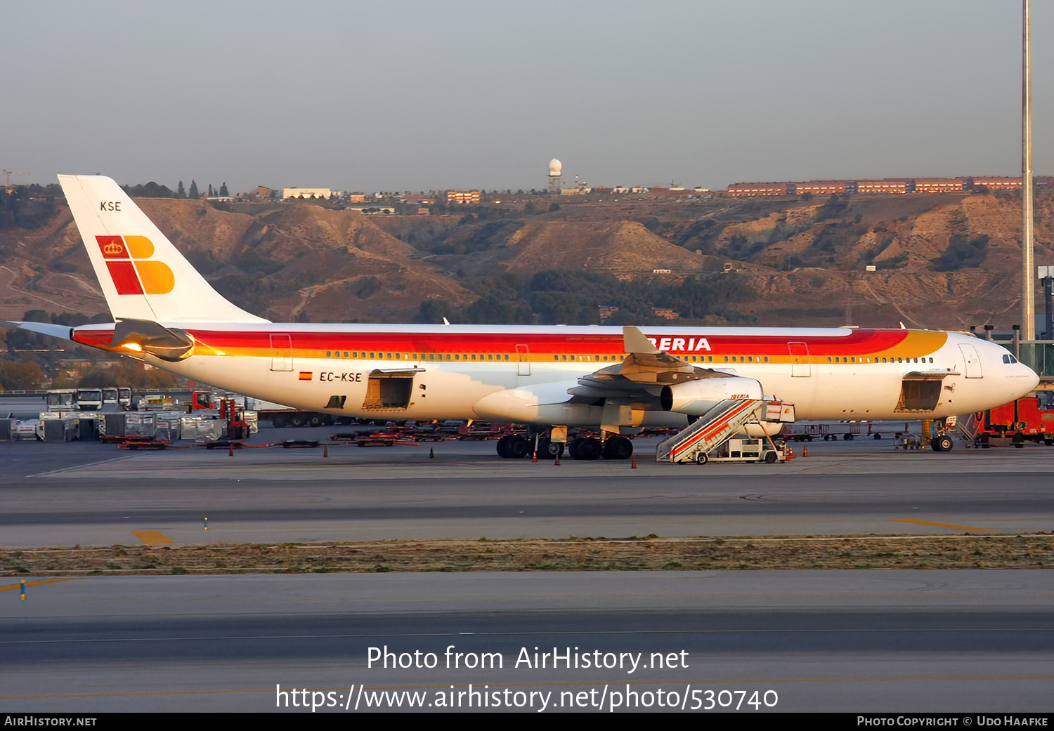 Aircraft Photo of EC-KSE | Airbus A340-313 | Iberia | AirHistory.net #530740