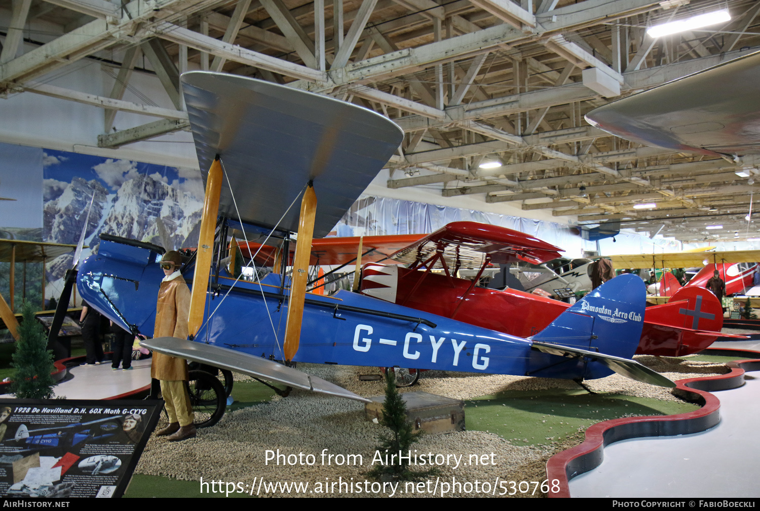 Aircraft Photo of G-CYYG | De Havilland D.H. 60X Moth | Edmonton Aero Club | AirHistory.net #530768