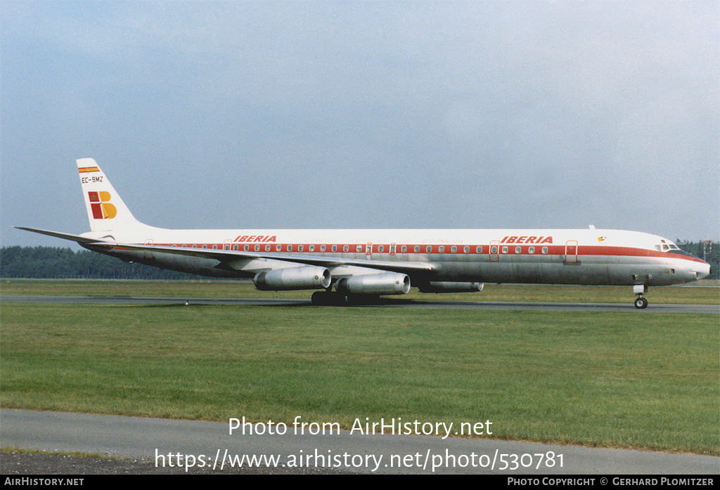 Aircraft Photo of EC-BMZ | McDonnell Douglas DC-8-63CF | Iberia | AirHistory.net #530781