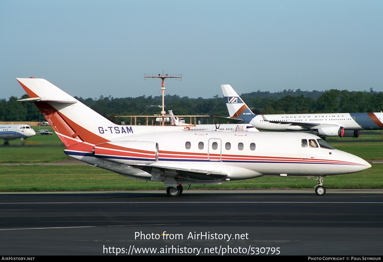 Aircraft Photo of G-TSAM | British Aerospace BAe-125-800B | AirHistory.net #530795