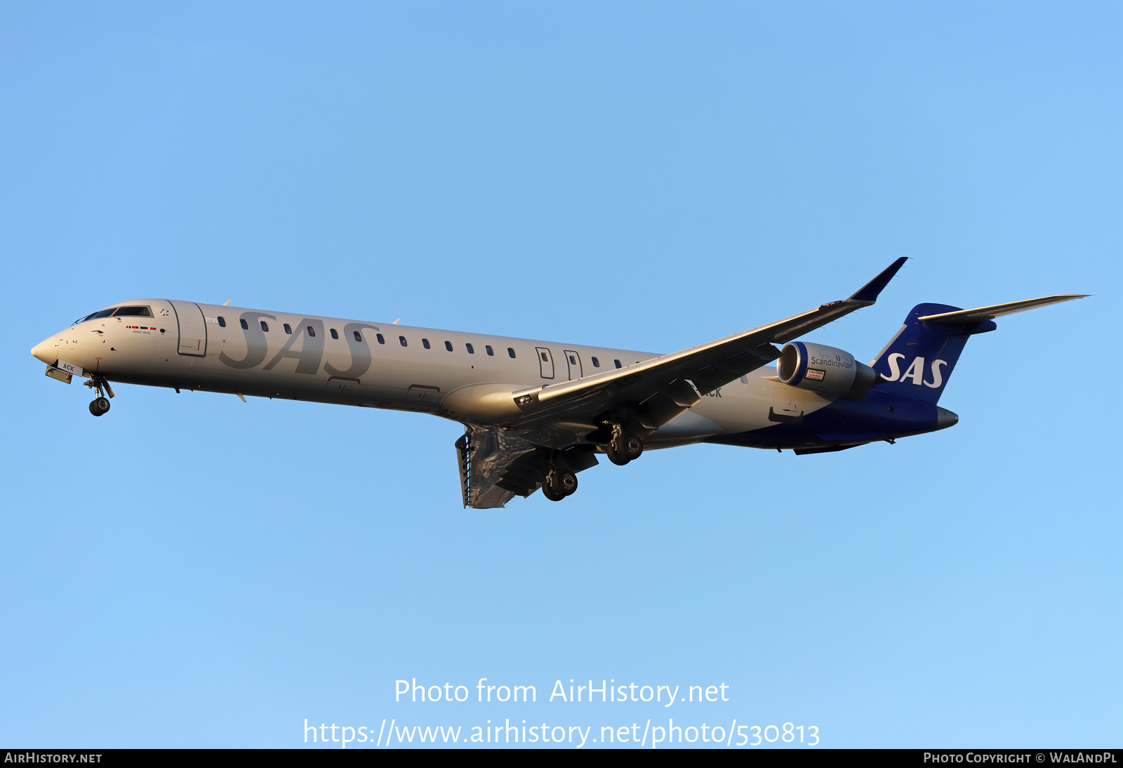 Aircraft Photo of ES-ACK | Bombardier CRJ-900LR (CL-600-2D24) | Scandinavian Airlines - SAS | AirHistory.net #530813