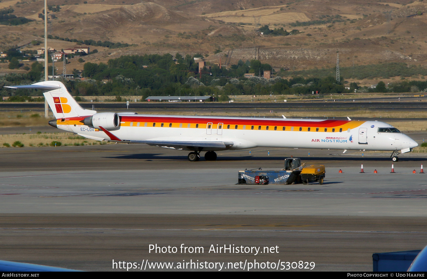 Aircraft Photo of EC-LOV | Bombardier CRJ-1000 (CL-600-2E25) | Iberia Regional | AirHistory.net #530829