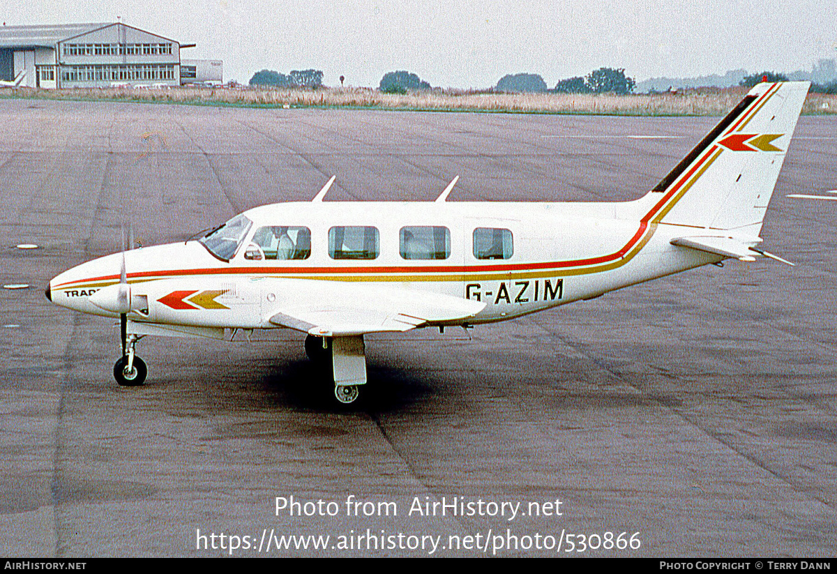 Aircraft Photo of G-AZIM | Piper PA-31-310 Navajo B | Trader Airways | AirHistory.net #530866