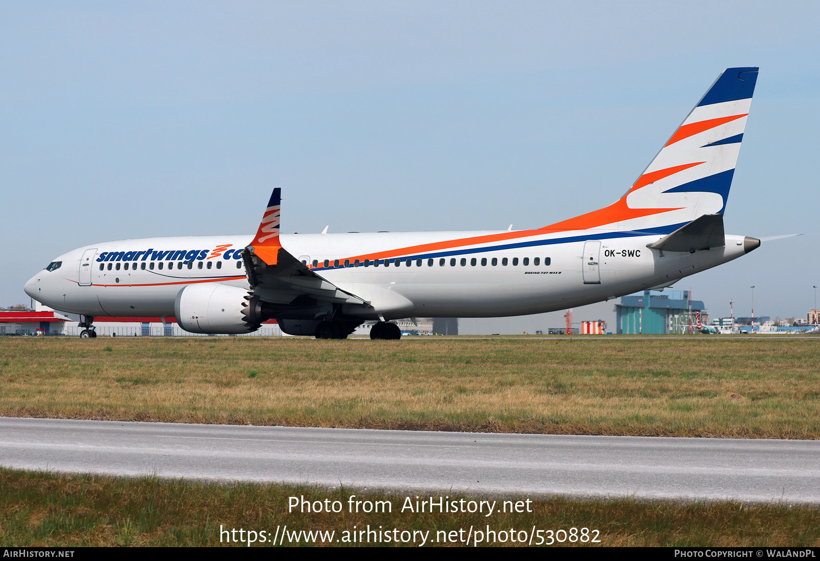 Aircraft Photo of OK-SWC | Boeing 737-8 Max 8 | Smartwings | AirHistory.net #530882