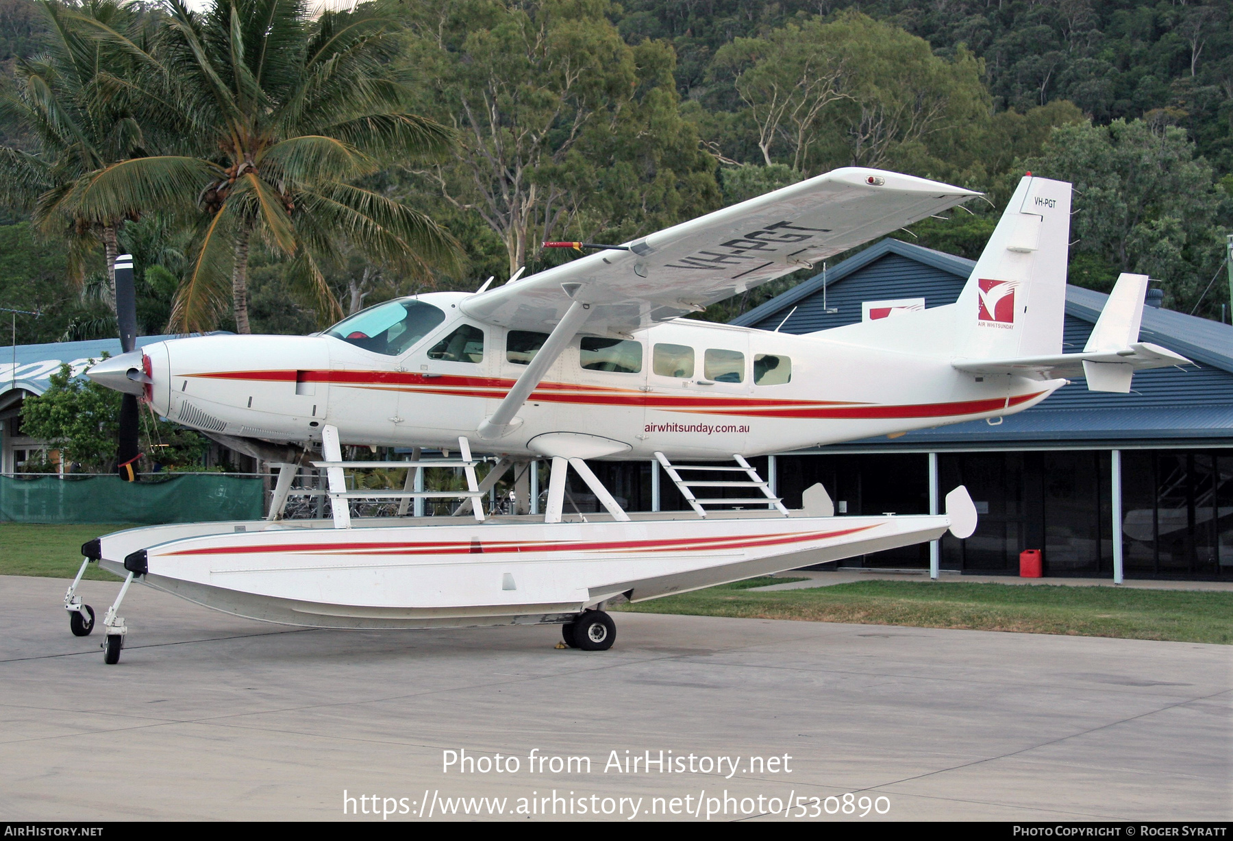 Aircraft Photo of VH-PGT | Cessna 208 Caravan I | Air Whitsunday | AirHistory.net #530890