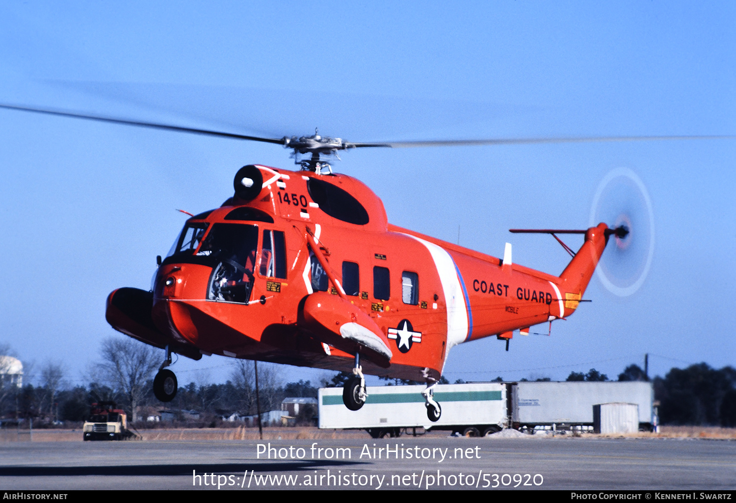 Aircraft Photo of 1450 | Sikorsky HH-52A Seaguard (S-62A) | USA - Coast Guard | AirHistory.net #530920