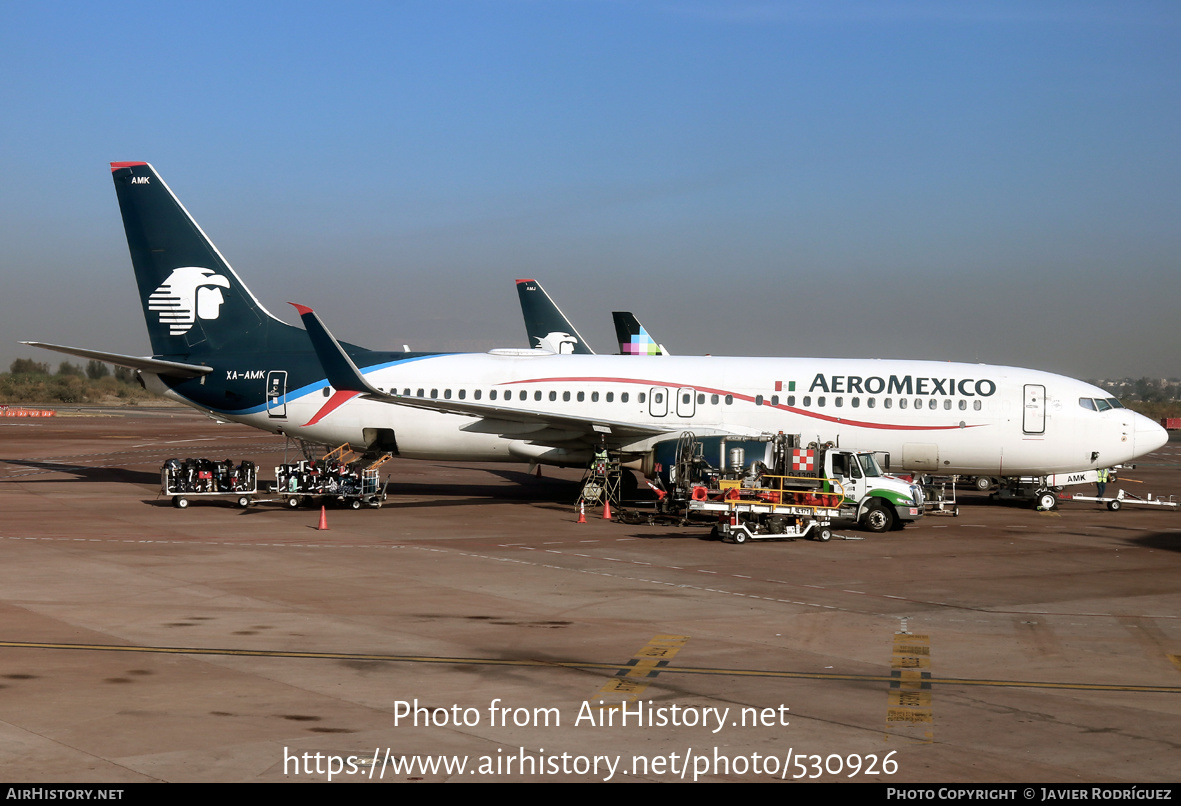 Aircraft Photo of XA-AMK | Boeing 737-852 | AeroMéxico | AirHistory.net #530926