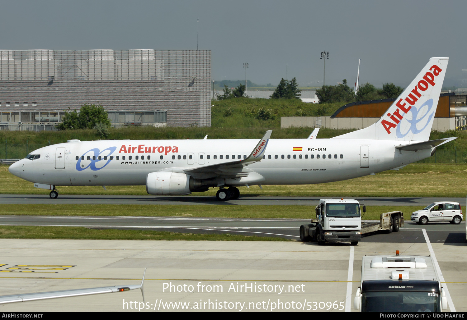 Aircraft Photo of EC-ISN | Boeing 737-86Q | Air Europa | AirHistory.net #530965