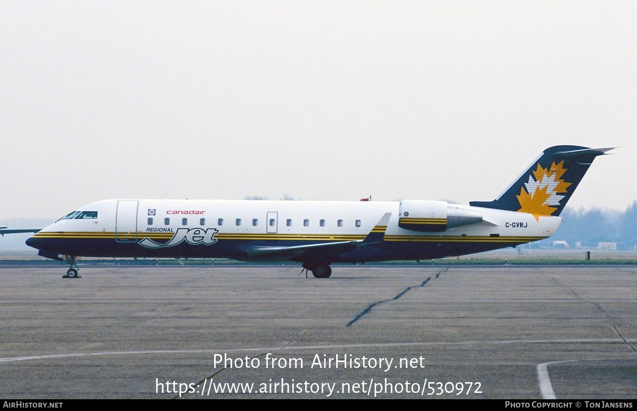 Aircraft Photo of C-GVRJ | Canadair CRJ-100ER (CL-600-2B19) | AirHistory.net #530972