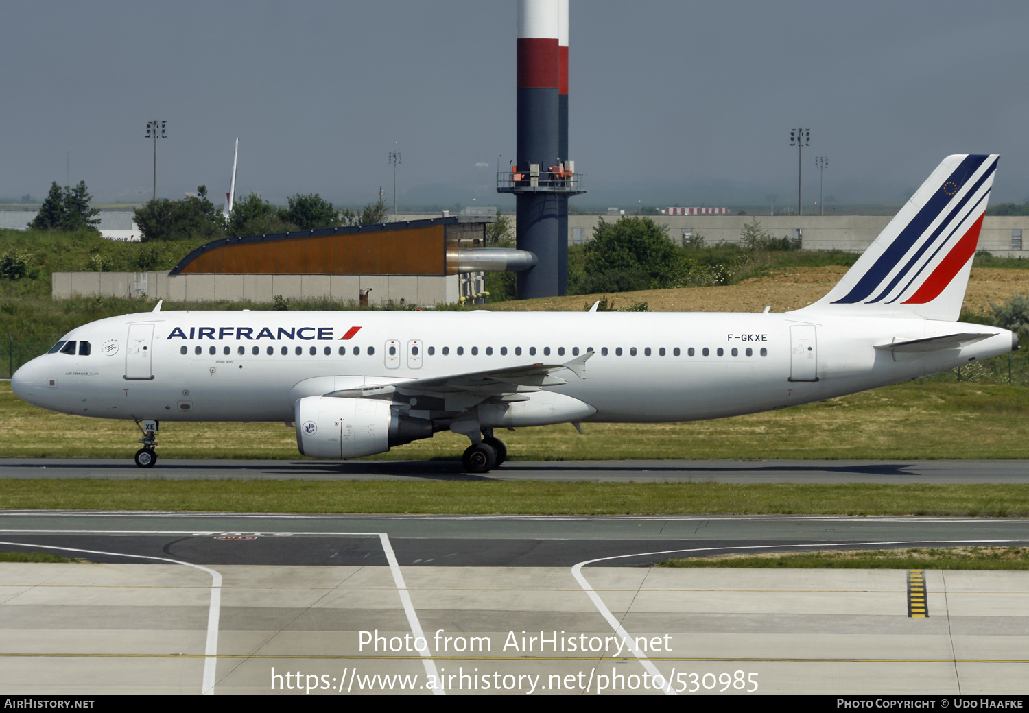 Aircraft Photo of F-GKXE | Airbus A320-214 | Air France | AirHistory.net #530985