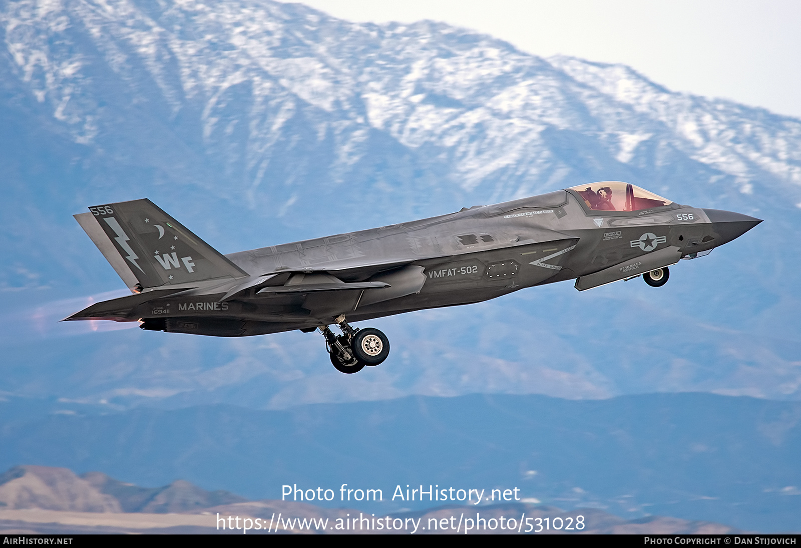 Aircraft Photo of 169411 | Lockheed Martin F-35B Lightning II | USA - Marines | AirHistory.net #531028